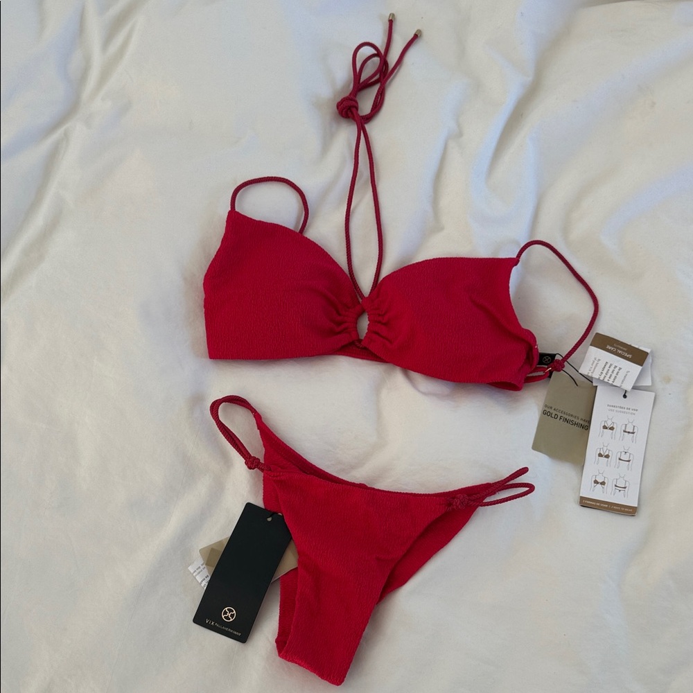 Vix bikini top size L bottom size S brand new
